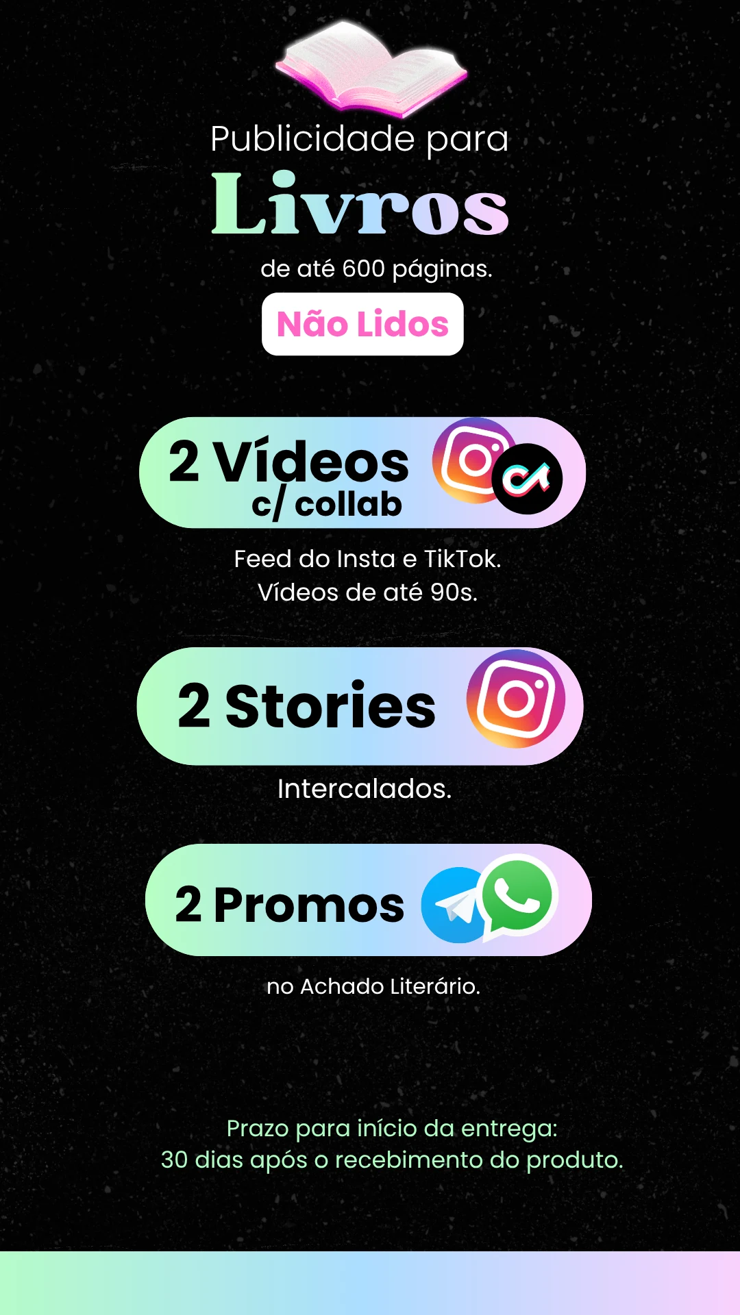 Publicidade para Livros Não Lidos