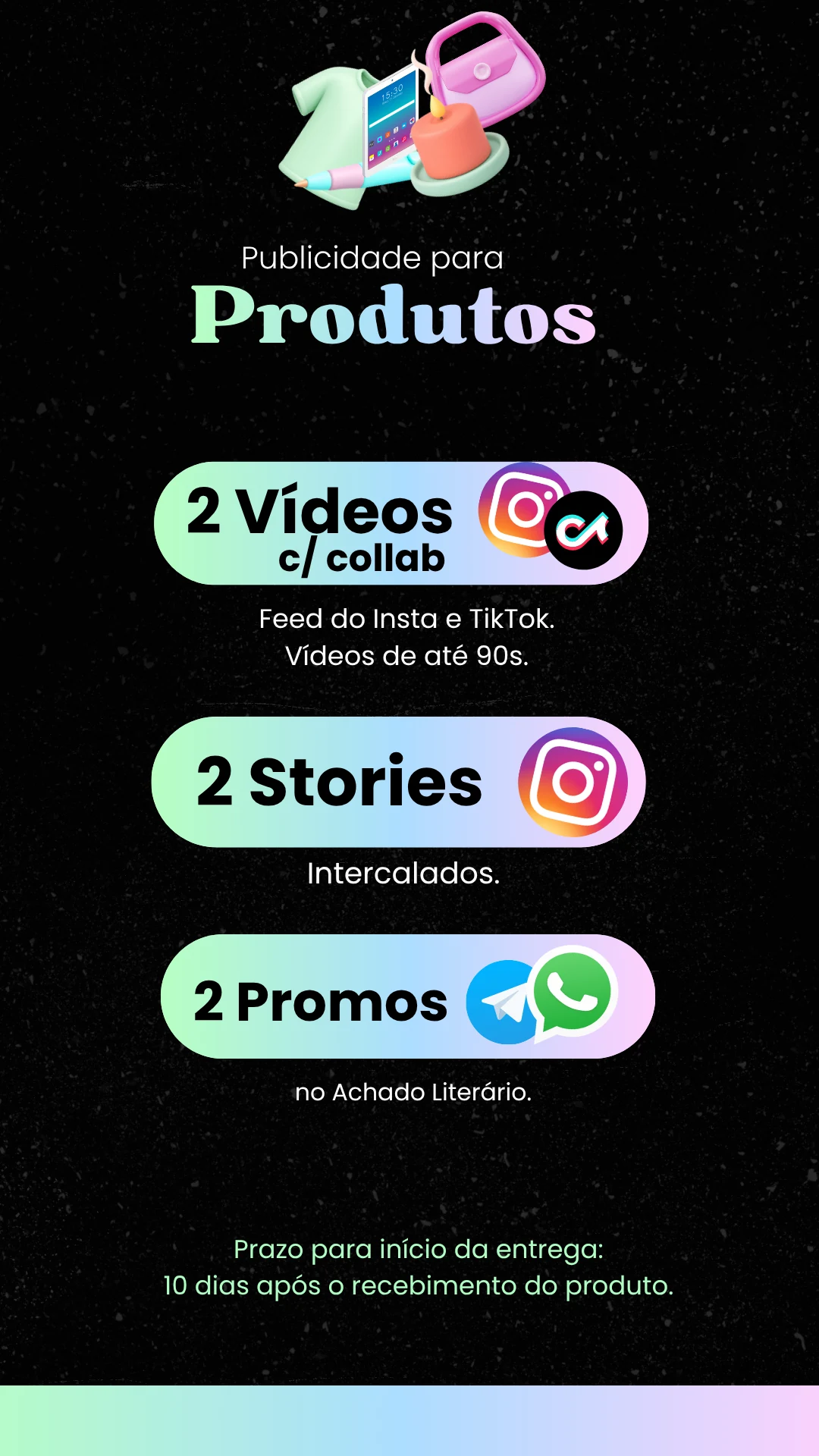 Publicidade para Produtos